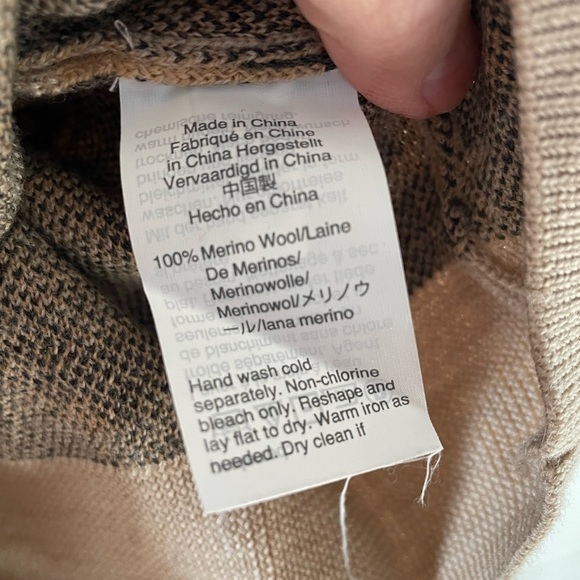 J Crew Merino Leopard Sweater - Picture 5 of 6